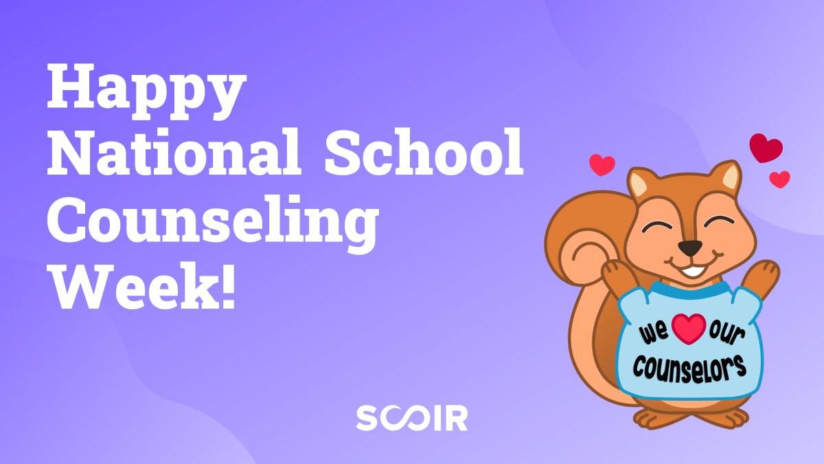 Happy National School Counseling Week to all of the incredible counselors out there! We appreciate you and the important work that you do 🫶 #NSCW24