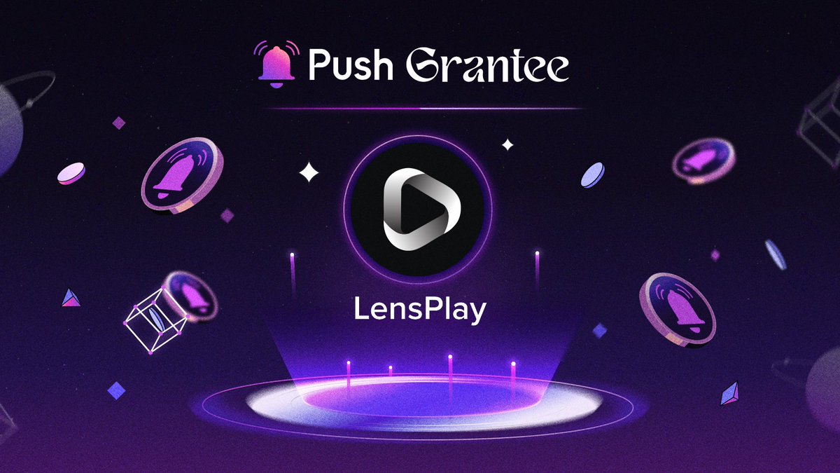 Meet Push Grantee <a href="/lensplayxyz/">LensPlay</a> 📺

A mobile-first, decentralized video-sharing dApp that’s transforming the content sharing landscape — built with <a href="/pushprotocol/">Push</a> <a href="/LensProtocol/">Lens</a> and <a href="/Livepeer/">Livepeer</a> 🔔

Some daily inspiration 🧵👇(5)