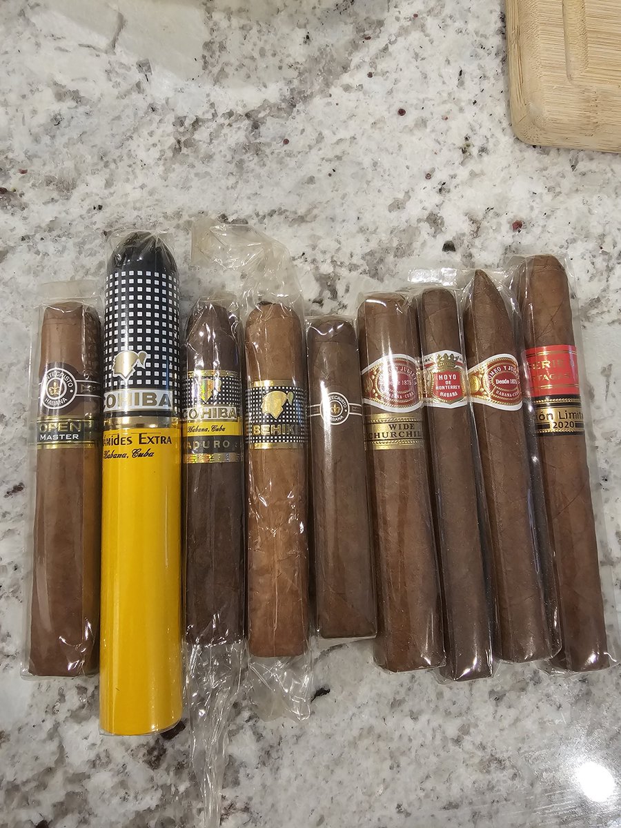 Picked up some cigars on my trip.