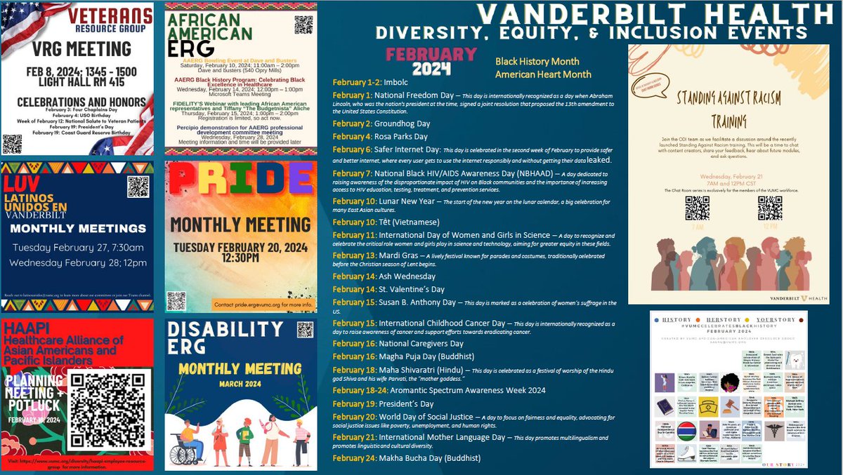 Vanderbilt Health | February 2024 | Diversity, Equity, and Inclusion