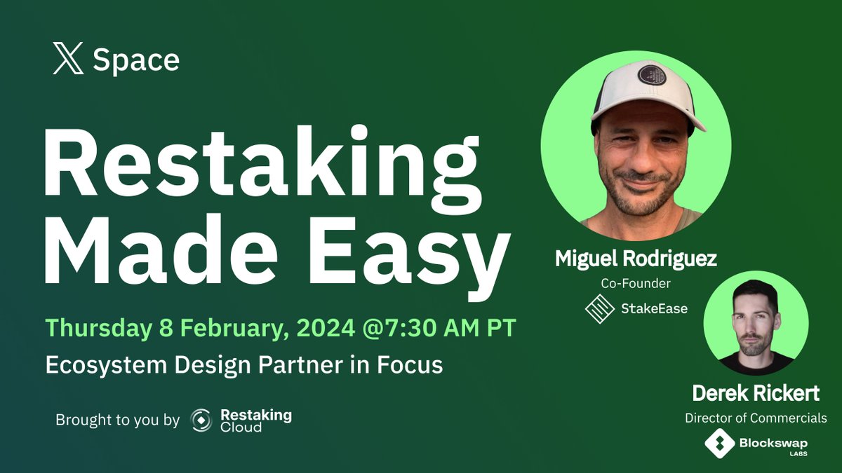 Restaking Cloud tweet media