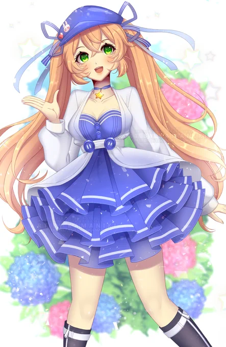 Doki was one of the first people who commissioned me when I started doing commissions when lockdown happened, she was always a great artist and a person who always supported others!!Please support her! 