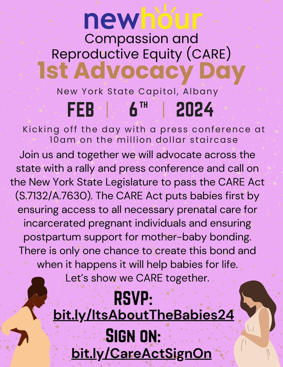 Help us amplify tomorrow’s action by using the hashtags #ShowWeCARE and #ItsAboutTheBabies. 

Share our sign on link: 
bit.ly/CareActSignOn 

And RSVP to join us tomorrow: 
bit.ly/ItsAboutTheBab… 

See you there!