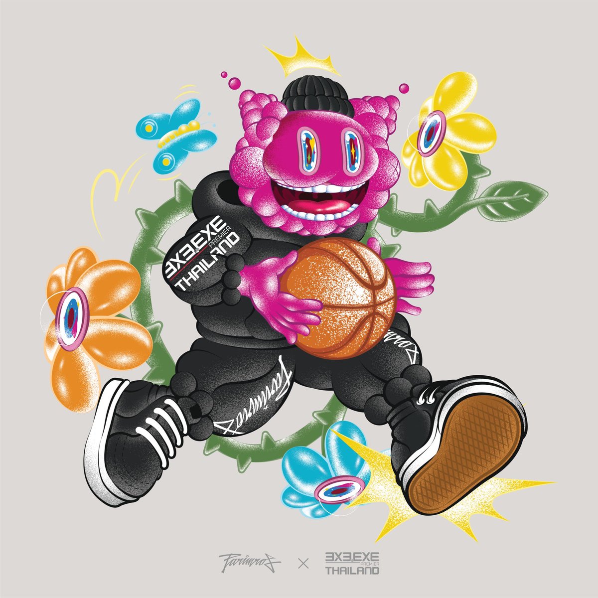 ParimrojP's tweet photo. 「 3x3.EXE Premier Thailand c/o PARIMROJ™ 」🏀💖

© 2024 PARIMROJ DESIGN / CURATED BY : Galleria Benetti
——
// FOR MORE //
INSTAGRAM : @parimroj / @jaogon_world 
FACEBOOK : Parimroj
——
#PARIMROJ #PRJ #เจ้าก้อน #ก้อน #JAOGON #GON #WELCOMETOJAOGONWORLD #JAOGONWORLD #STREETART https://t.co/v8If1FjLbT