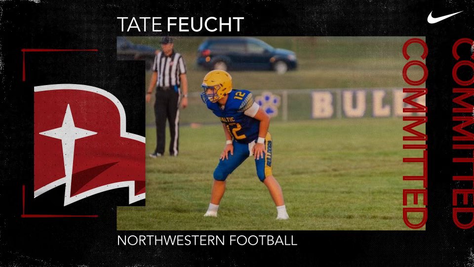 Tate feucht (@tate_feucht) on Twitter photo After a great talk with <a href="/CoachBMoser/">Brett Moser</a> I’m thrilled to announce that I will be continuing my athletic and academic careers at Northwestern College! Super excited to get to work! <a href="/nwc_fb/">Northwestern College Football</a> After a great talk with <a href="/CoachBMoser/">Brett Moser</a> I’m thrilled to announce that I will be continuing my athletic and academic careers at Northwestern College! Super excited to get to work! <a href="/nwc_fb/">Northwestern College Football</a>