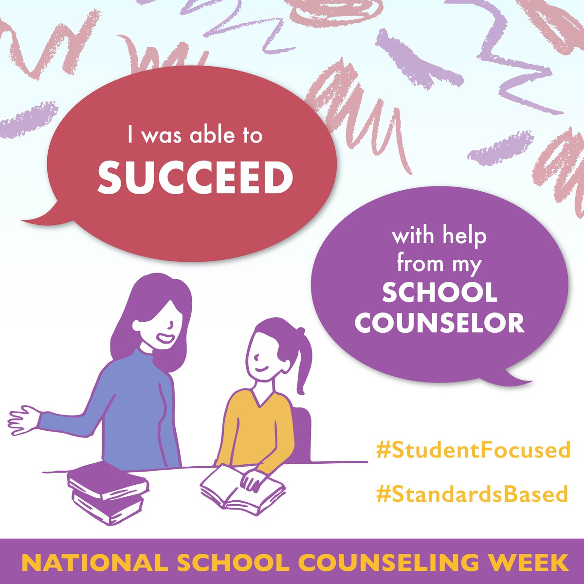 National School Counseling Week Feb. 5-9 highlights the tremendous impact that #schoolcounselors have on helping all students succeed. #Thankyou to the 120,000 #schoolcounselors across the nation for helping students reach their full potential! #NSCW24