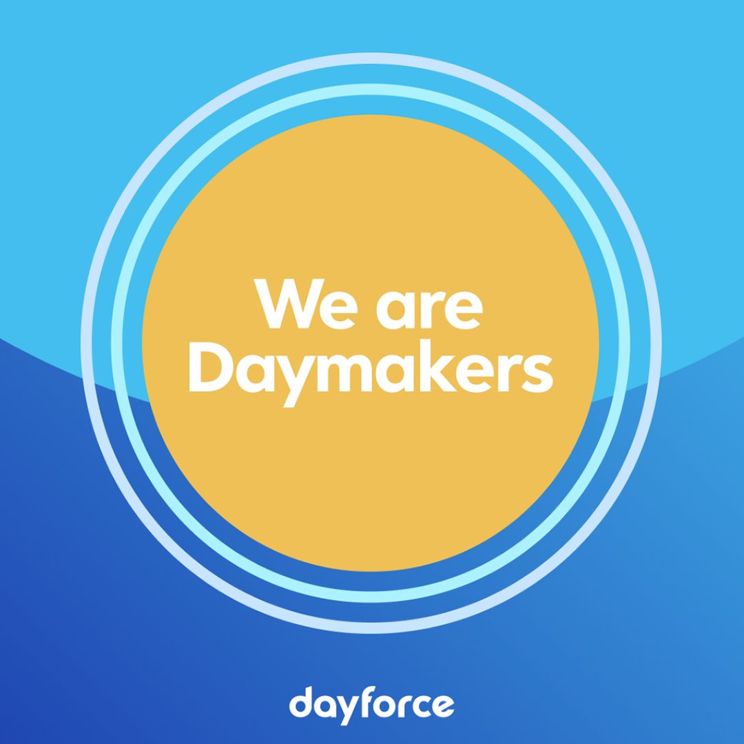 At Dayforce, making your work life better is our brand promise. We’re proud to be Daymakers. #makesworklifebetter