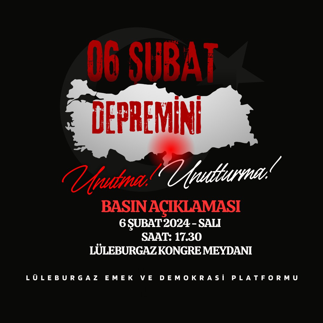 #6subatdepreminiunutmayacağız
#unutmadikAffetmiyoruz