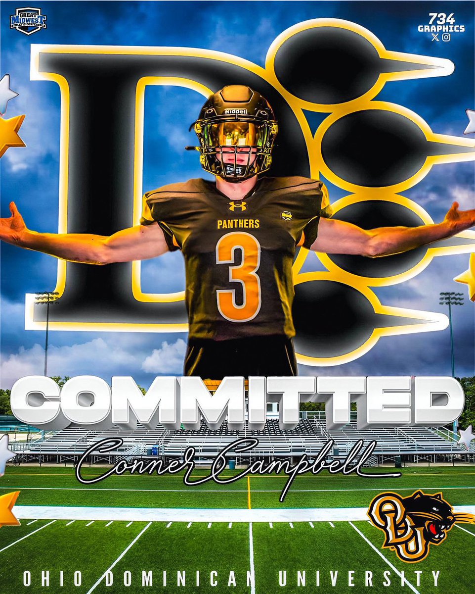 COMMITTED 🟡⚫️ <a href="/OhioDominicanFB/">Ohio Dominican Football</a> <a href="/CoachJamesLee/">James Lee</a> <a href="/CoachCoad/">BJ Coad</a> <a href="/CoachTate7/">Tyree Tate</a> <a href="/VWCougarFB/">Coach Recker</a> <a href="/WOSNScores/">WOSN Sports</a> <a href="/tbsports/">Times Bulletin Sports</a>