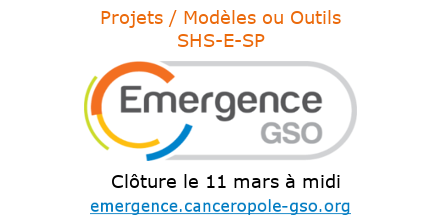 Cancéropôle GSO (@canceropolegso) on Twitter photo 📢 Ouverture de l'Appel à Projets #Emergence pour financer des preuves de concept en #cancérologie. Tous les domaines de recherche sont concernés
🗓 Clôture: 11 mars à midi Plus d'infos: emergence.canceropole-gso.org <a href="/institut_cancer/">Institut national du cancer</a> 📢 Ouverture de l'Appel à Projets #Emergence pour financer des preuves de concept en #cancérologie. Tous les domaines de recherche sont concernés
🗓 Clôture: 11 mars à midi Plus d'infos: emergence.canceropole-gso.org <a href="/institut_cancer/">Institut national du cancer</a>