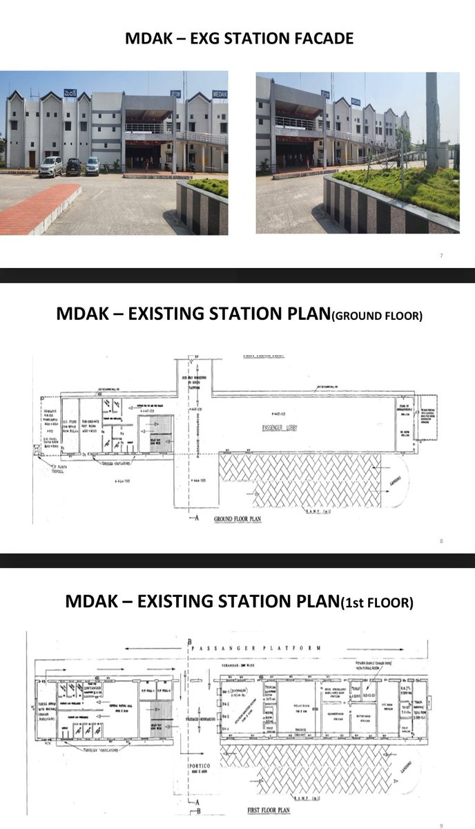 drmhyb's tweet photo. #HYBdivnRailInfra update:
MEDAK Railway Station, Telangana State is set to undergo a redevelopment under the #AmritStations Scheme, offering a fusion of modern and exquisite Passenger Amenities.
#SCRInfraUpdates
#RailInfra
@SCRailwayIndia https://t.co/sBRqm75298