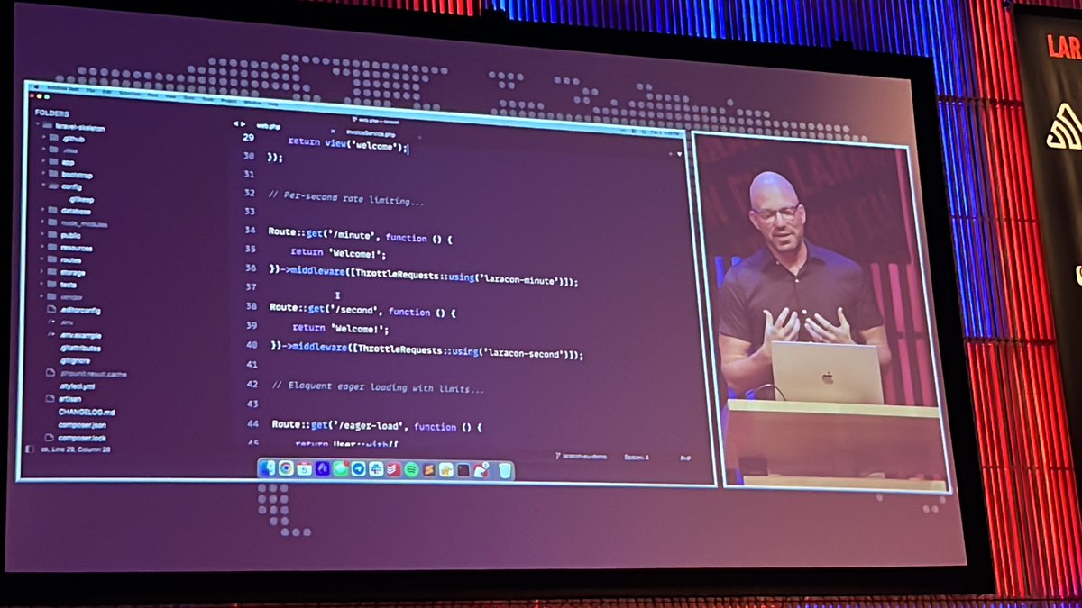janyksteenbeek's tweet image. Per-second rate limiting is now included in #laravel11 #laraconeu