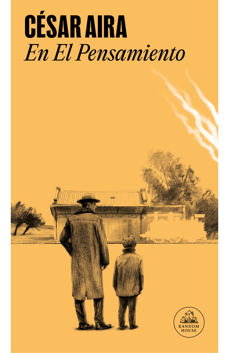 Los fans de César Aira estamos de enhorabuena (aunque tendremos que esperar un poco): el 23 de mayo se publicará en España su nueva novelita: "En El pensamiento".