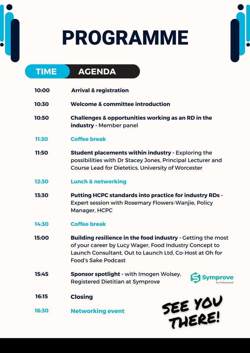 BDA_Industry's tweet photo. 🚨 AGENDA ANNOUNCEMENT 🚨

We’re very excited to share with you the finalised agenda for our study day on the 14th March. 

We’d love to see you there! You can buy your ticket here: https://t.co/gtCdCI47Zl 

Keep an eye on our socials as we’ll be sharing more info! #bda #event https://t.co/4DeeZVpIaa