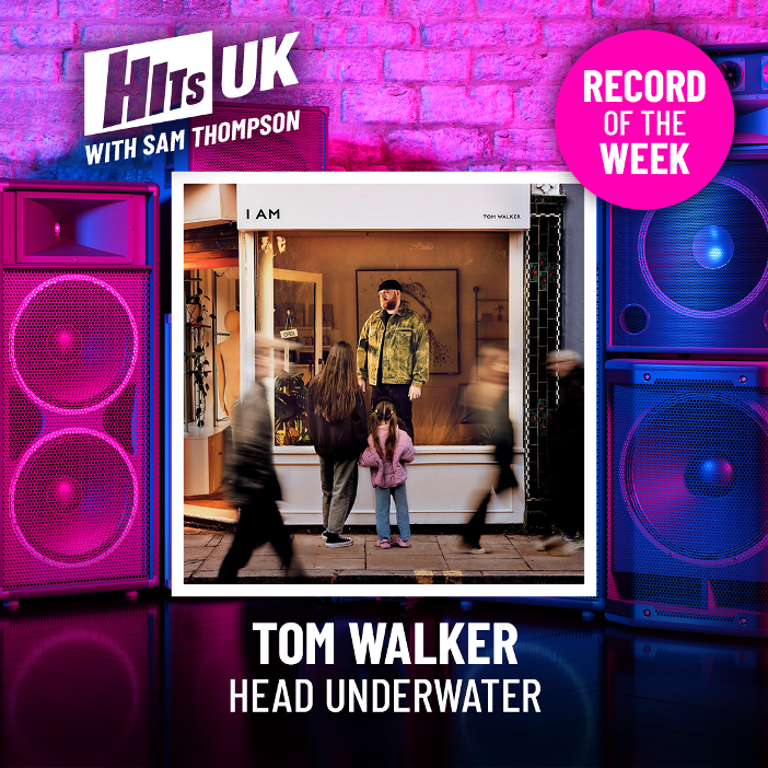 Buzzing!! Head Underwater is @hitsradiouk' Record of The Week! Thanks for the support @SamThompsonUK x