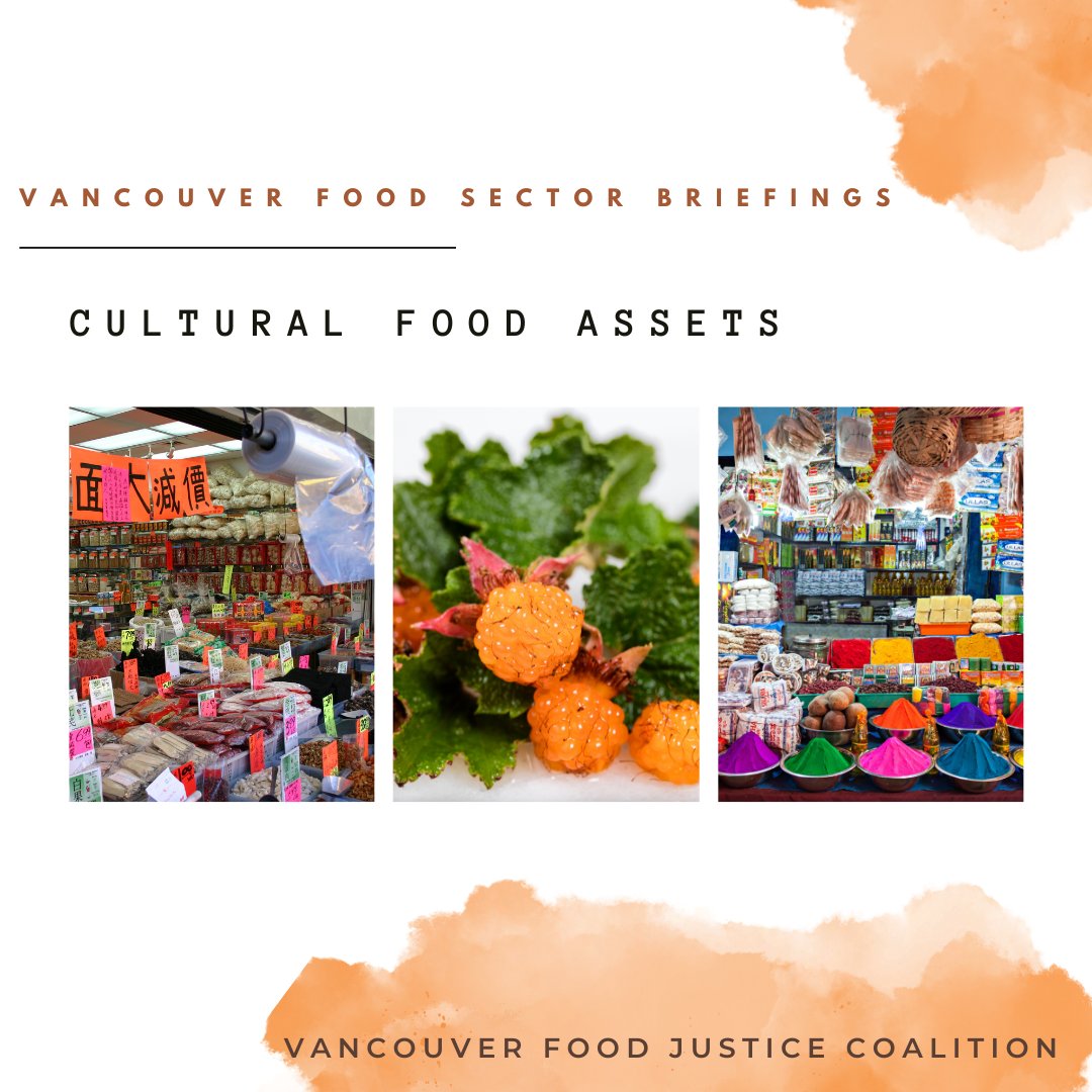 We are looking forward to the Vancouver Food Systems Dialogue at the City Hall on February 9 and today, we are taking a closer look at Cultural Food Assets in Vancouver! Learn more in the VFJC Food Sector Briefings: vancouverfoodnetworks.com/wp-content/upl…