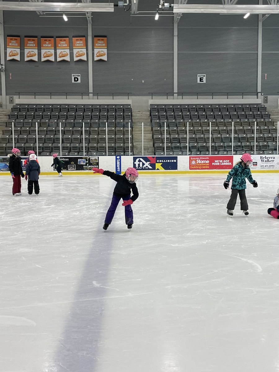 MissAPassi's tweet photo. First day of skate school was a success!! @MHLondonOntario https://t.co/D7hByjTqsE