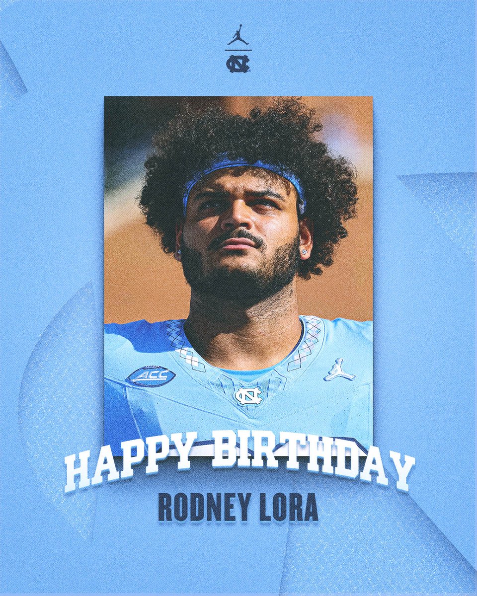 Happy Birthday, @RodneyLora #CarolinaFootball 🎂 #UNCommon