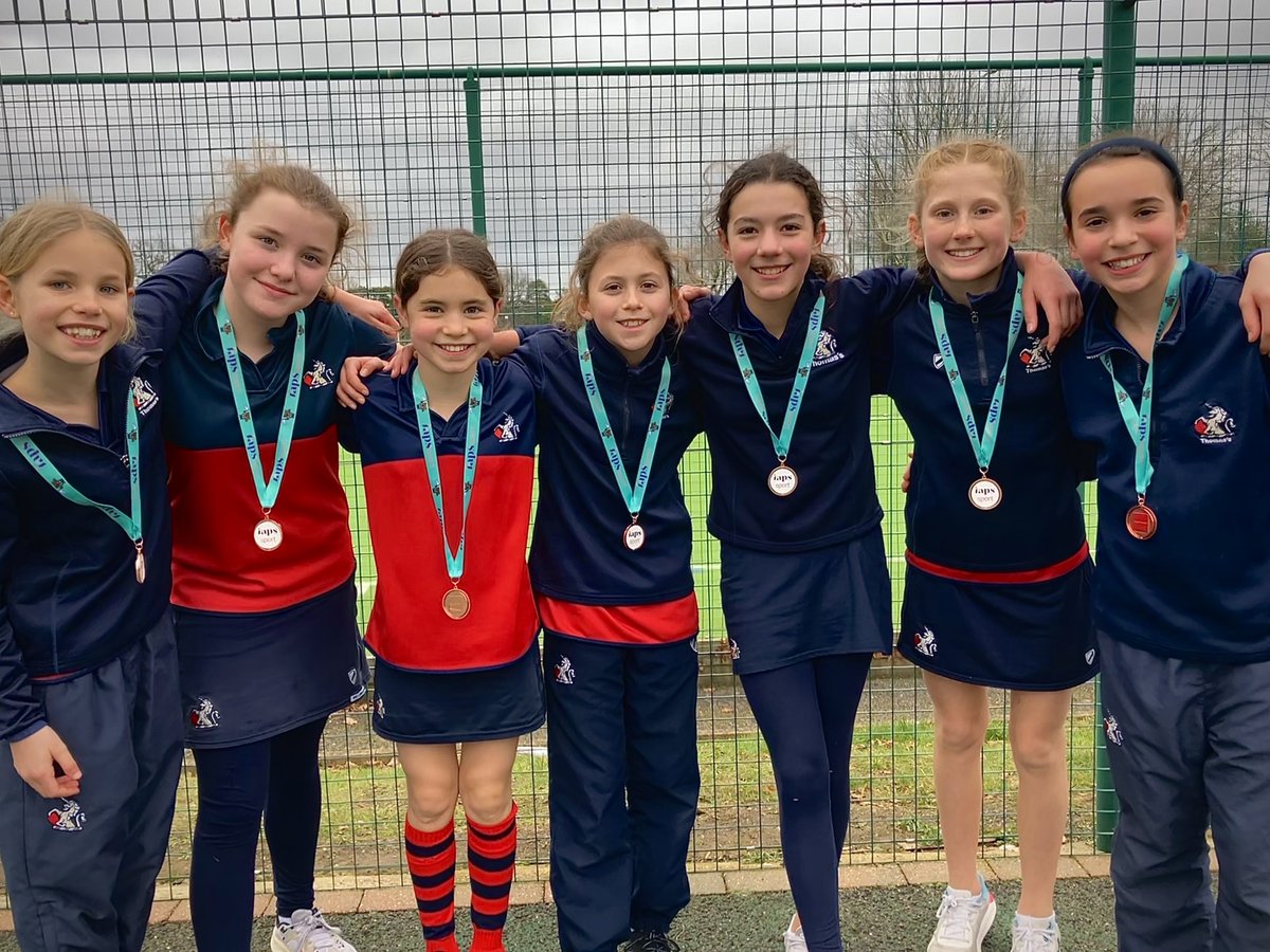 These Y6 girls played fantastically in the U11 @iapsuk Netball Tournament today - they came third overall! 🥉 #Teamwork