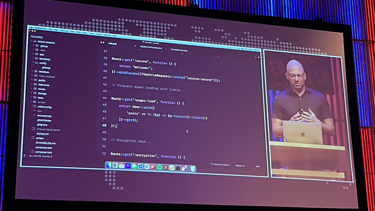 janyksteenbeek's tweet image. A highly requested feature: limiting the amount of results using Eloquent eager loading #laravel11 #laraconeu