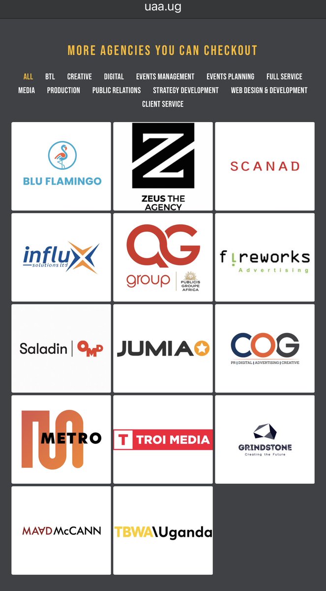 BrandActiveug's tweet photo. If they are not on your client list; whom are you getting business from? 🤔 https://t.co/g86C2NPQFZ