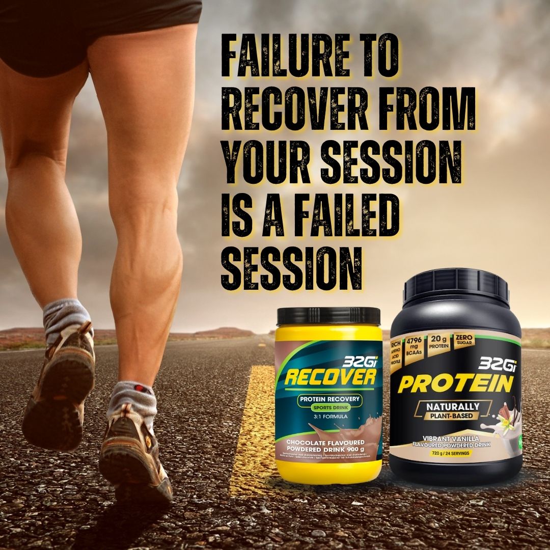 Fuel your recovery with 32Gi Recover Range! 🚀💪! Boost post-exercise energy, muscle repair, and immune strength. Get yours now! #32Gi #32GiSportsNutriton #32GiLifestyle #32GiEnduranceAddict #32GiRunning #32GiCycling #32GiRacePro #sportsnutrition #endurancetraining