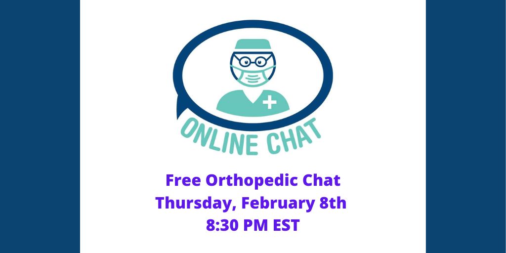 Do you have a question for our #OrthopedicSurgeons about #OrthopedicConditions? Join us on Thursday, Feb. 8th at 8:30 PM EST for a free group online chat session. See tinyurl.com/ICLLChat for signup details. #Orthopedics #LimbLengthening #DrShawnStandard #ICLL #ICLLChat