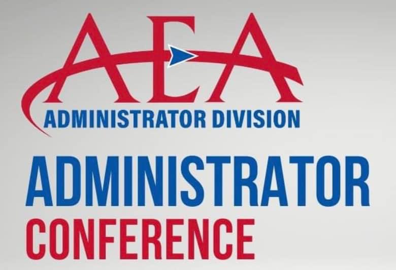 Thanks to all who attended our AEA Administrator Conference and a special thank you to our presenters. It was motivating and inspiring! Thank you to Dr. Lee, the AEA Administrator Board and AEA Staff for organizing this important conference. #weareAEA #myAEA