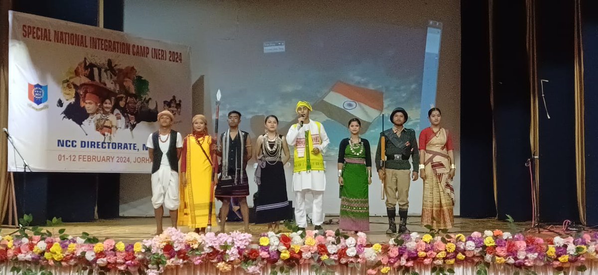 nccner's tweet photo. At the Special National Integration Camp NER, NCC cadets participated in the Inter-Directorate National Integration Awareness Programme Competition today. #NCC #IntegrationCamp #AwarenessProgramme 
@HQ_DG_NCC @prodefgau @prodefkohima @proshillong https://t.co/2NZE03Ii90
