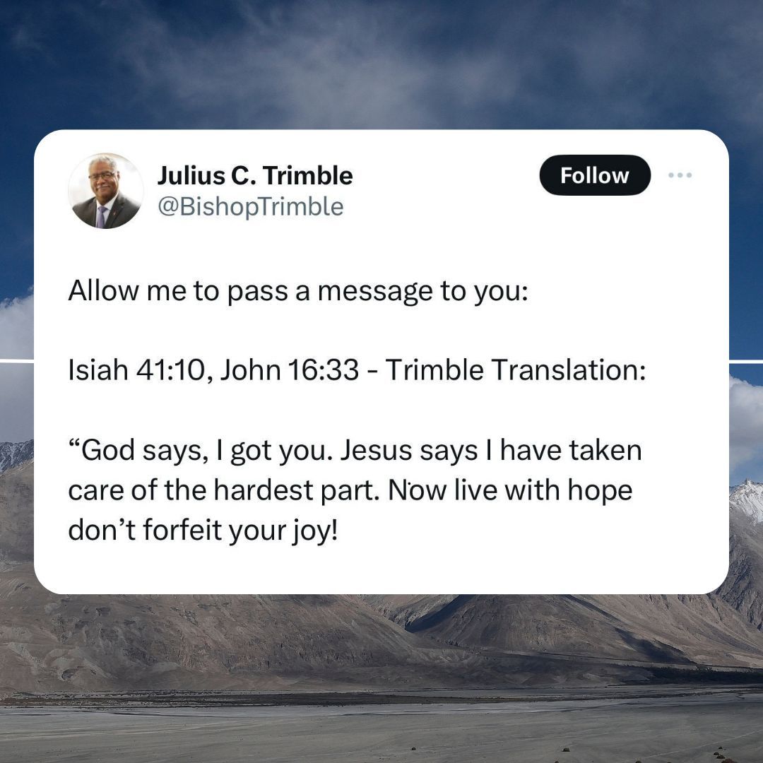 Julius C. Trimble tweet media