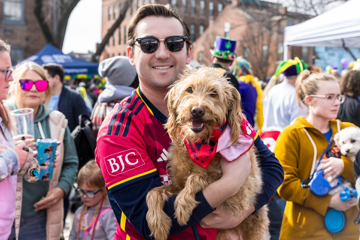 stlCITYsc's tweet photo. Loved seeing the #AllForCITY pups this weekend at the @Purina Pet Parade 🤗 🐾

📸 https://t.co/PpTikQioWl https://t.co/a3bMmgjauk