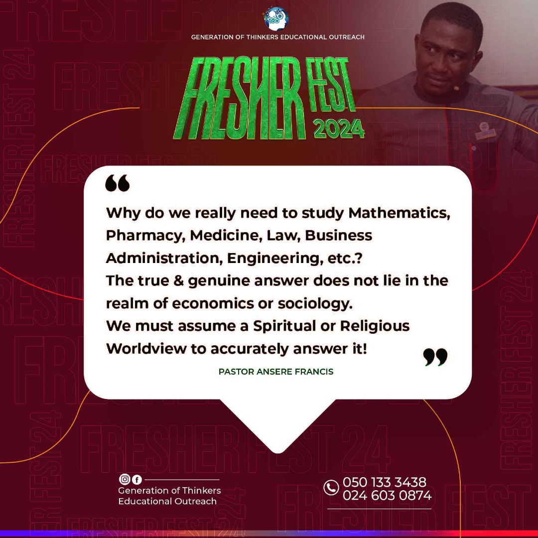 GTE_Outreach's tweet photo. 𝗙𝗿𝗲𝘀𝗵𝗲𝗿-𝗙𝗲𝘀𝘁,

𝑬𝒒𝒖𝒊𝒑𝒑𝒊𝒏𝒈 &amp; 𝑹𝒆-𝒑𝒐𝒔𝒊𝒕𝒊𝒐𝒏𝒊𝒏𝒈 𝑻𝒉𝒆 21𝒔𝒕 𝑪𝒆𝒏𝒕𝒖𝒓𝒚 𝑺𝒕𝒖𝒅𝒆𝒏𝒕 𝒇𝒐𝒓 𝑬𝒕𝒆𝒓𝒏𝒂𝒍 𝑹𝒆𝒍𝒆𝒗𝒂𝒏𝒄𝒆, 𝑵𝒂𝒕𝒊𝒐𝒏𝒂𝒍 𝑻𝒓𝒂𝒏𝒔𝒇𝒐𝒓𝒎𝒂𝒕𝒊𝒐𝒏 &amp; 𝑮𝒍𝒐𝒃𝒂𝒍 𝑰𝒎𝒑𝒂𝒄𝒕!!!

#fresherfest2024
#KNUST
#KsTU https://t.co/fipoVxAjG3