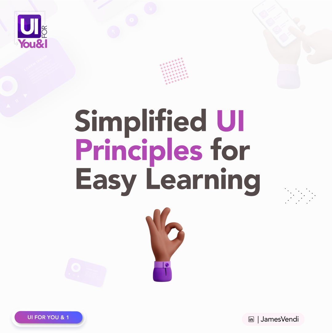 jaymzholy's tweet photo. What are some UI principles new designers should learn before diving to visual design?π€·ββοΈ
Drop it in the comment section and tag a designer π§βπ¨
#uidesign #Grammy #midjourney #twitterDesigners https://t.co/p1f1onEg3R