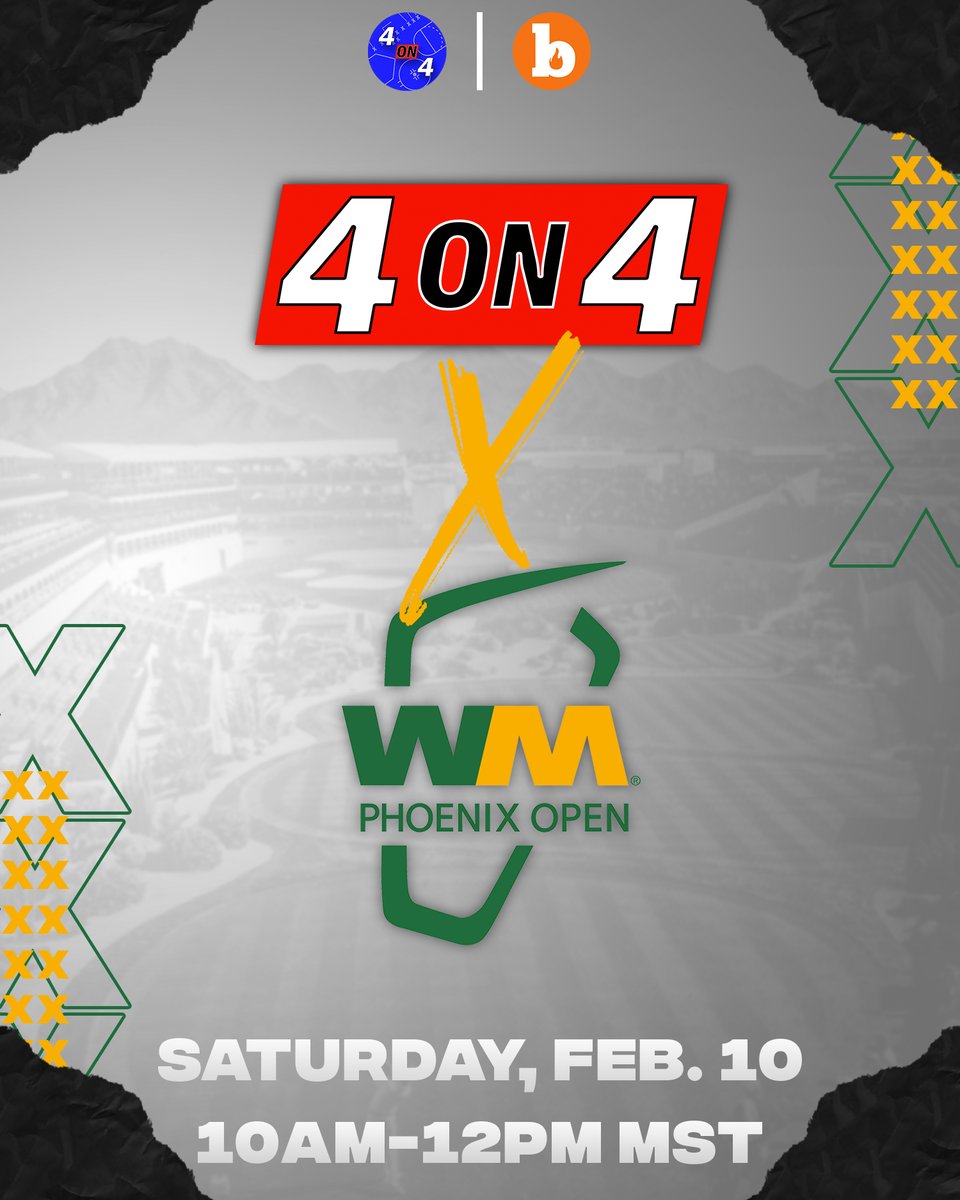 fouronfourblaze's tweet photo. 4 On 4 is hitting the links! ⛳️

Join the guys this Saturday from 10am-12pm MST live from the WM Phoenix Open at TPC Scottsdale ‼️

We'll talk the Super Bowl, Phoenix Open and so much more. Tune in!

@BlazeRadioASU @Blaze_Sports https://t.co/FMdM7QDWNt