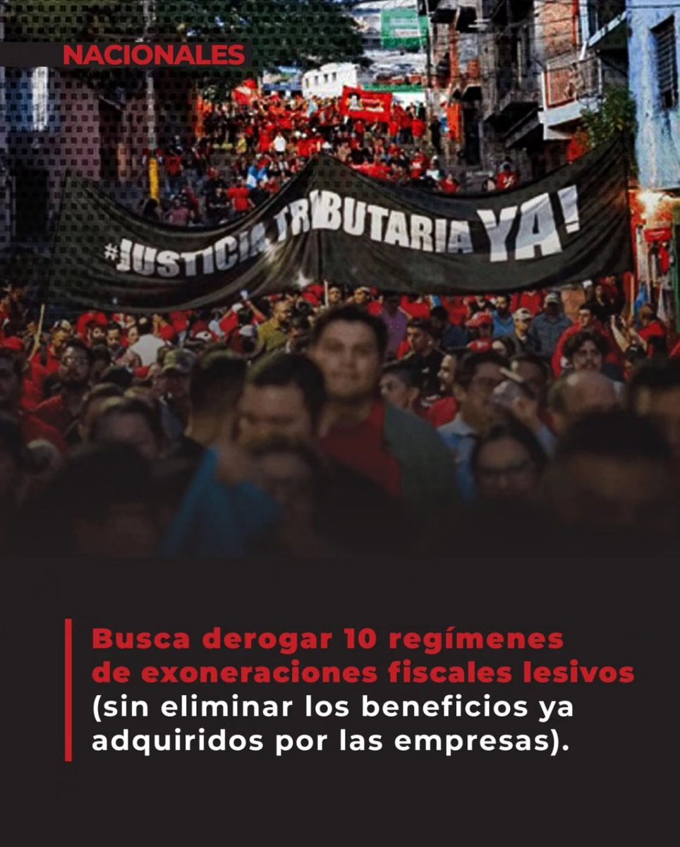 NOTELODICENHND's tweet photo. #NACIONALES 🇭🇳
🧵1/2
⚖️ La Ley de Justicia Tributaria desmontaría el fracasado modelo de exoneraciones fiscales 💸
#NTLD #Justiciatributaria #corrupción https://t.co/a4OzmedKwi