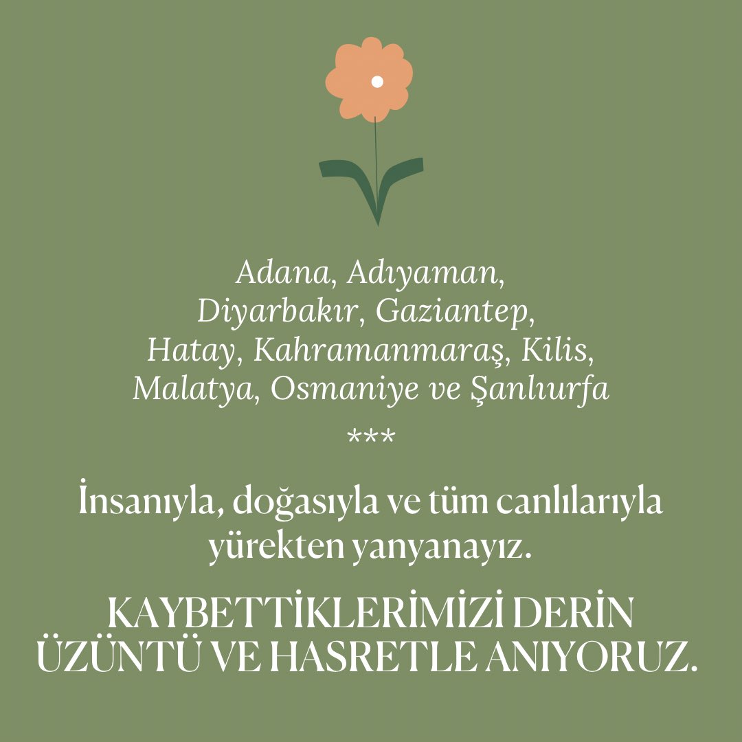 rootsnshootsTR's tweet photo. Kaybettiklerimizi derin üzüntü ve hasretle anıyoruz… https://t.co/ACx4GSnwJV