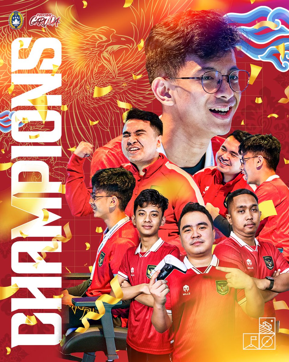 GOAL_ID's tweet photo. 🇮🇩 𝐉𝐔𝐀𝐑𝐀 𝐀𝐒𝐈𝐀! 🇮🇩

Indonesia menjadi yang terbaik di edisi perdana #eAsianCup 2023 setelah mengalahkan Jepang di babak final 🎮

Game 1: Jepang 1-1 Indonesia (pen 4-5)
Game 2: Jepang 0-1 Indonesia

📸: @TimnasIndonesia

#AFCeAsianCup #AsianCup2023 https://t.co/qMIo7qaszX