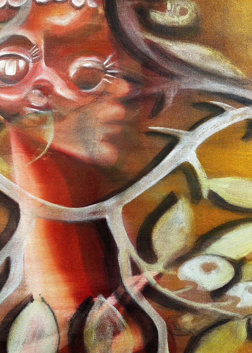 cjsimagecollec1's tweet photo. Nurture nature 
35x50in
Oil and charcoal on canvas https://t.co/HAGeukdit4