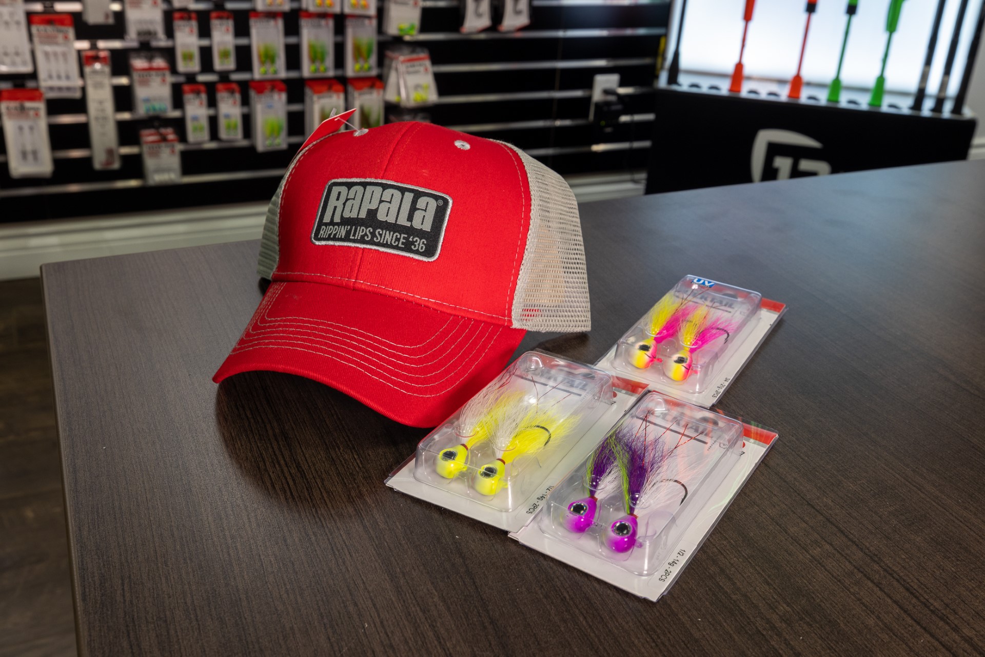 FISH TV on X: CONGRATS To TRICIA WALLACE , last weeks big winner of the RAPALA  HAT and VMC BUCKTAIL JIGS. We post a video every Monday with a weekly prize  pack