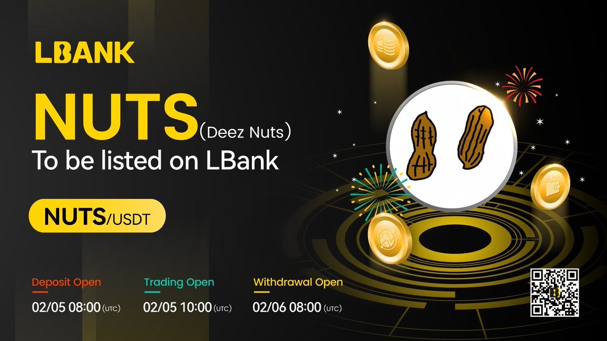 Cryptok38593327's tweet photo. @deeznuts_solana @jxl1544133 #Nuts On Lbank @LBank_Exchange 

Go and trade there https://t.co/xtR3b853f4