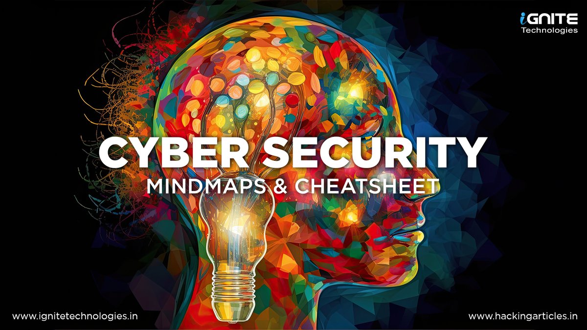 hackinarticles's tweet photo. Cyber Security Mindmap &amp; Cheat Sheet

☢️☢️ Link: https://t.co/XqqsyaojmJ

#infosec #cybersecurity #pentesting #redteam #informationsecurity #CyberSec #networking #networksecurity #infosecurity #cyberattacks #security #linux #cybersecurityawareness #bugbounty #bugbountytips https://t.co/i9n7eHxN0R