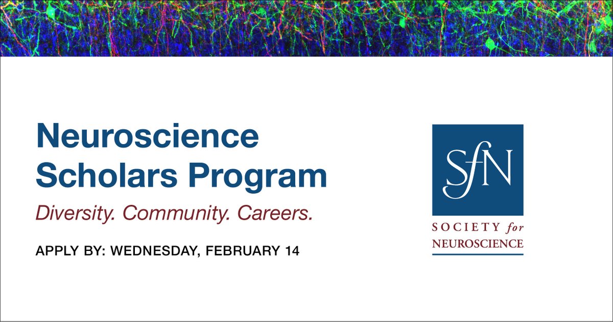 Society for Neuroscience (SfN) tweet media