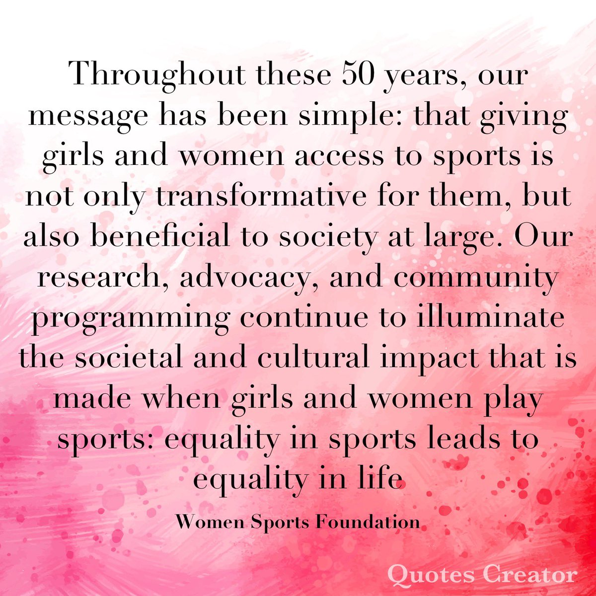 AltoonaGBB's tweet photo. 💞This 1st Week of February - we celebrate Girls & Women in Sports! Today we share how the Women Sports Foundation got its start 50 years ago! #StrongerTogether #KeepPushingForward #Nothing4Granted https://t.co/j8LelGUsdA