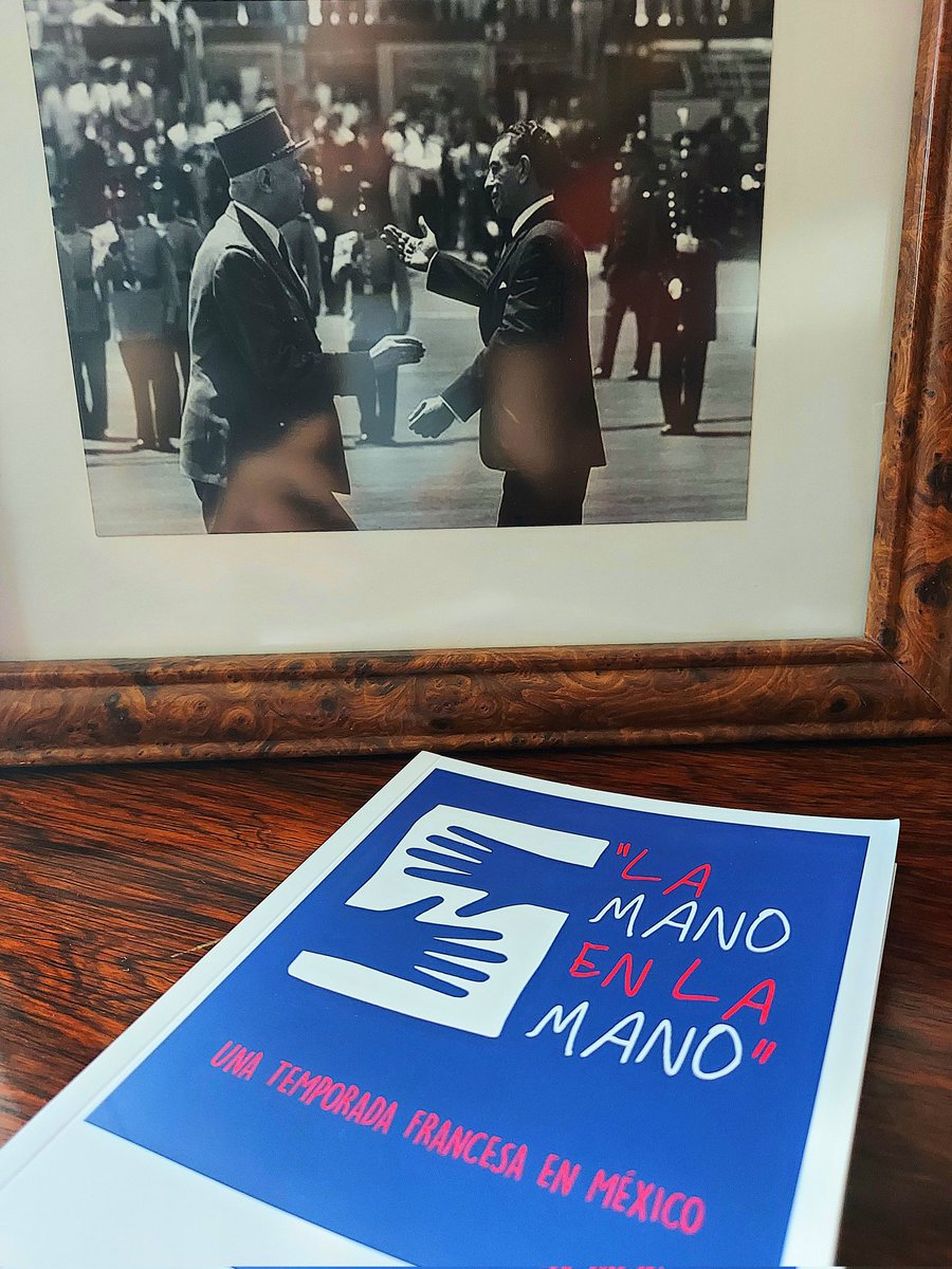 ¡Celebramos este año el 60 aniversario de la visita del General de Gaulle a México! Hemos preparado un fantástico programa  con eventos excepcionales que reflejan el dinamismo de los lazos entre 🇲🇫 y 🇲🇽 : cultura, arte, educación, ciencias, diseño deportes, igualdad de género...