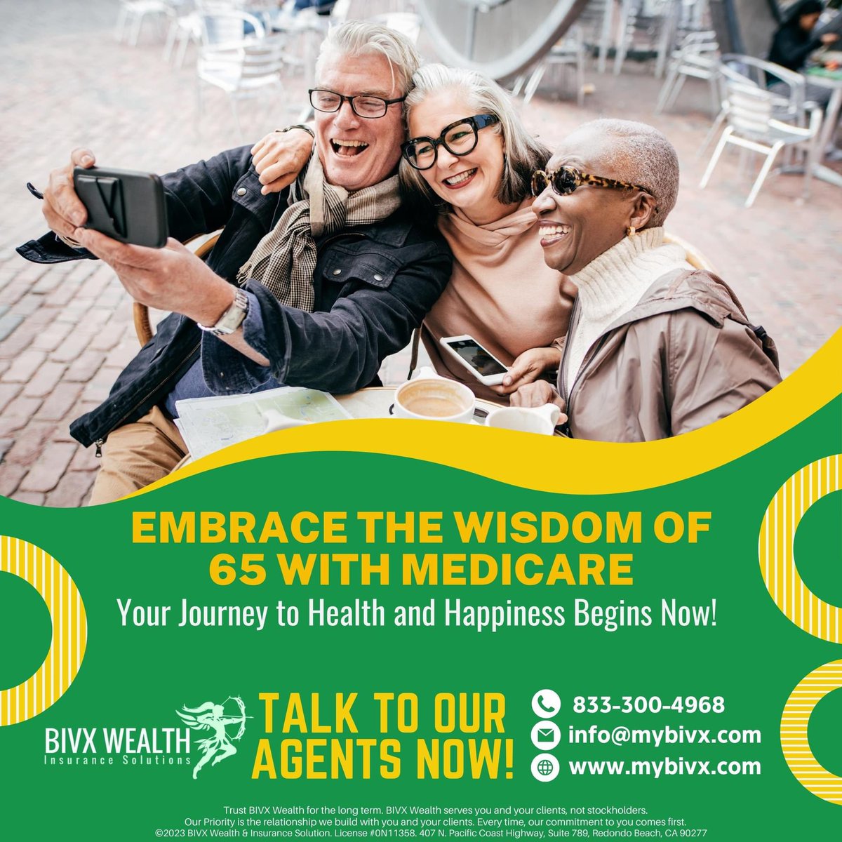 StepsNil's tweet image. Turning 65 means embracing wisdom and Medicare!
Let's celebrate this new chapter of life with open hearts and open minds.
#BIVX #EmbraceWisdom #MedicareAt65 #HealthyAging #WisdomAndWellness