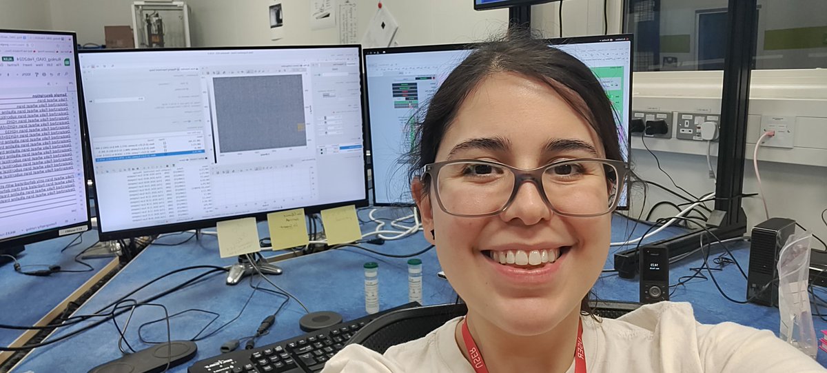 Then there were 3... Then there was one. Last 12 h of beamtime, here I go! 💪 <a href="/DiamondLightSou/">Diamond Light Source</a> #xray