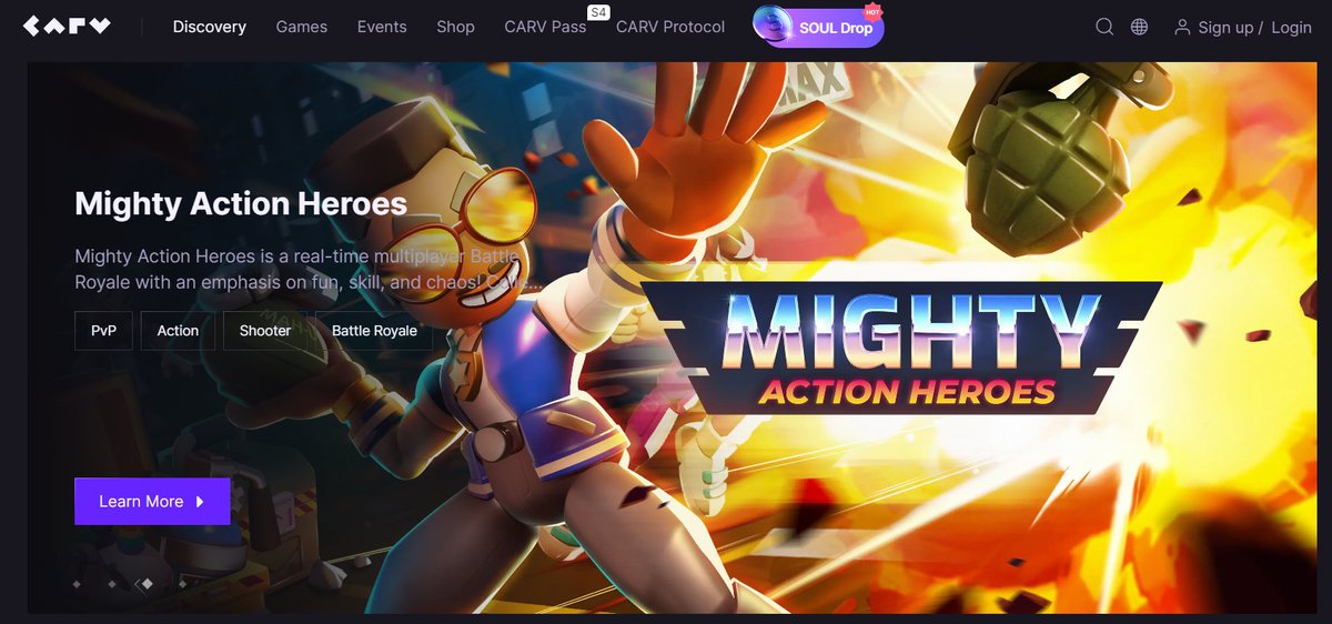 PiensaEnCripto's tweet image. 🚨Si te gusta el mundo del Gaming y además estás acostumbrado a hacer campañas de Galxe para Layers2, Dexes entre otros.

🧐No te puedes perder el #DataToEarn de #CARV 
✨Gana y Consigue 💰
✅Gemas 💎
✅Tokens Soul = Arc 🎟
✅Badges 🥇