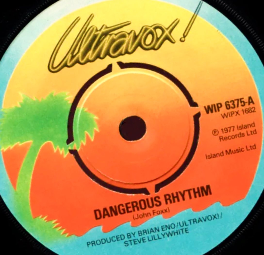 5 February 1977

Ultravox 
Dangerous Rhythm 

@NewWaveAndPunk #ultravox #johnfoxx #music #vinyl #records #70smusic #vinylrecords