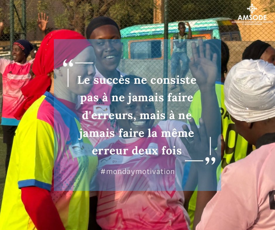 OAmsode's tweet photo. Excellent début de semaine !
#ONGAMSODE
#MondayMotivation
#NewWeekNewGoals https://t.co/DhIbrPaoqe