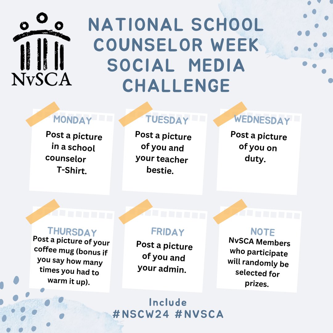 Let’s see those photos! Tag #nvsca & #nscw24 for a chance to win a gift card! All posts will entered into a drawing for a gift card, just make sure to tag #nvsca